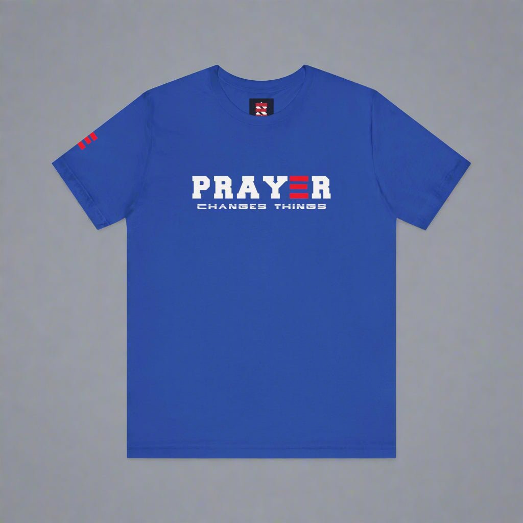 PRAYER CHANGES THINGS T - SHIRT - ES Christian Wear