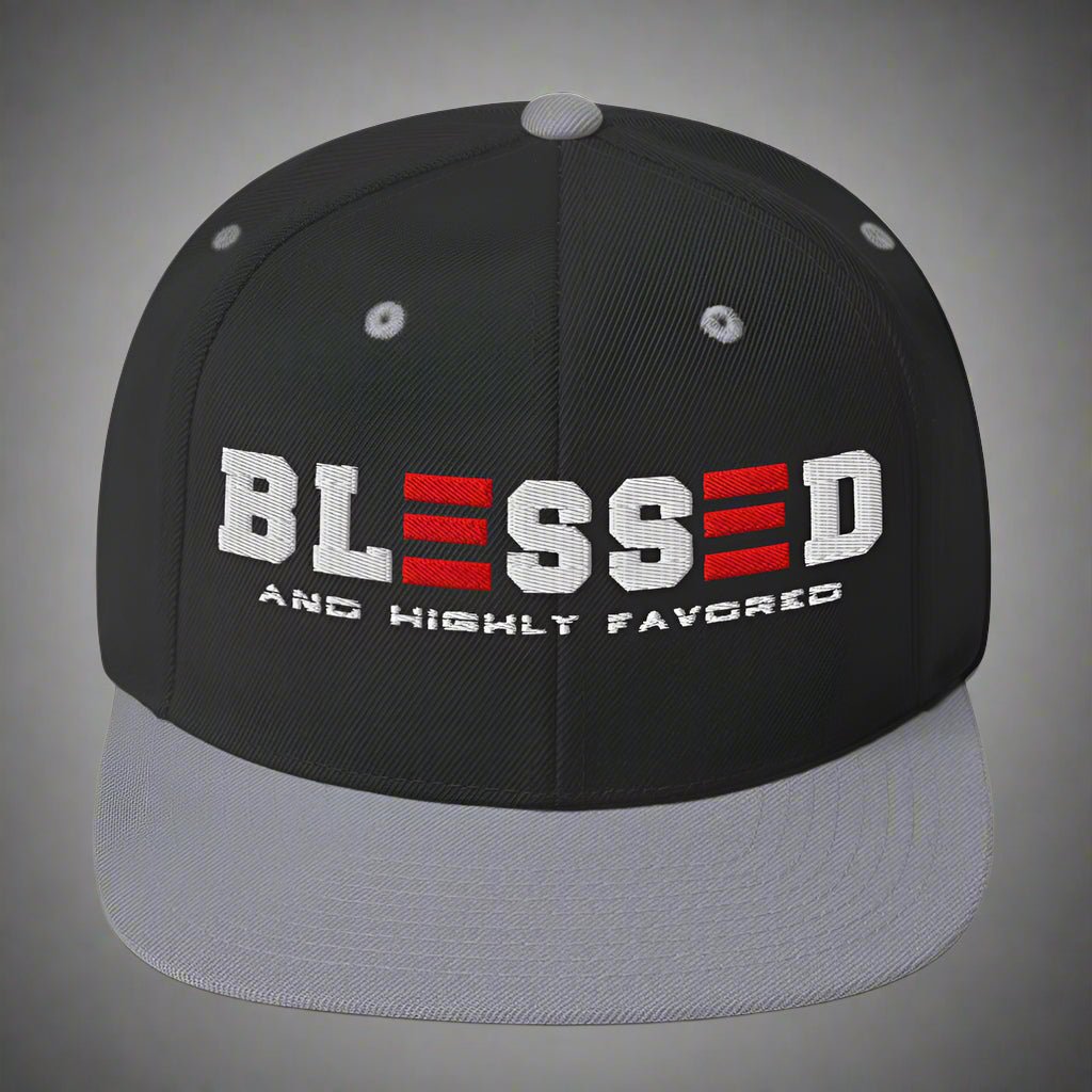 BLESSED and HIGHLY FAVORED SNAPBACK - ES Christian Wear