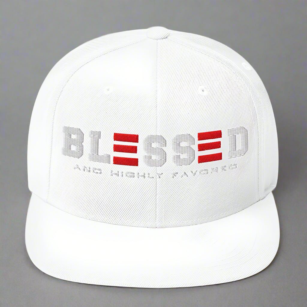 BLESSED and HIGHLY FAVORED SNAPBACK - ES Christian Wear