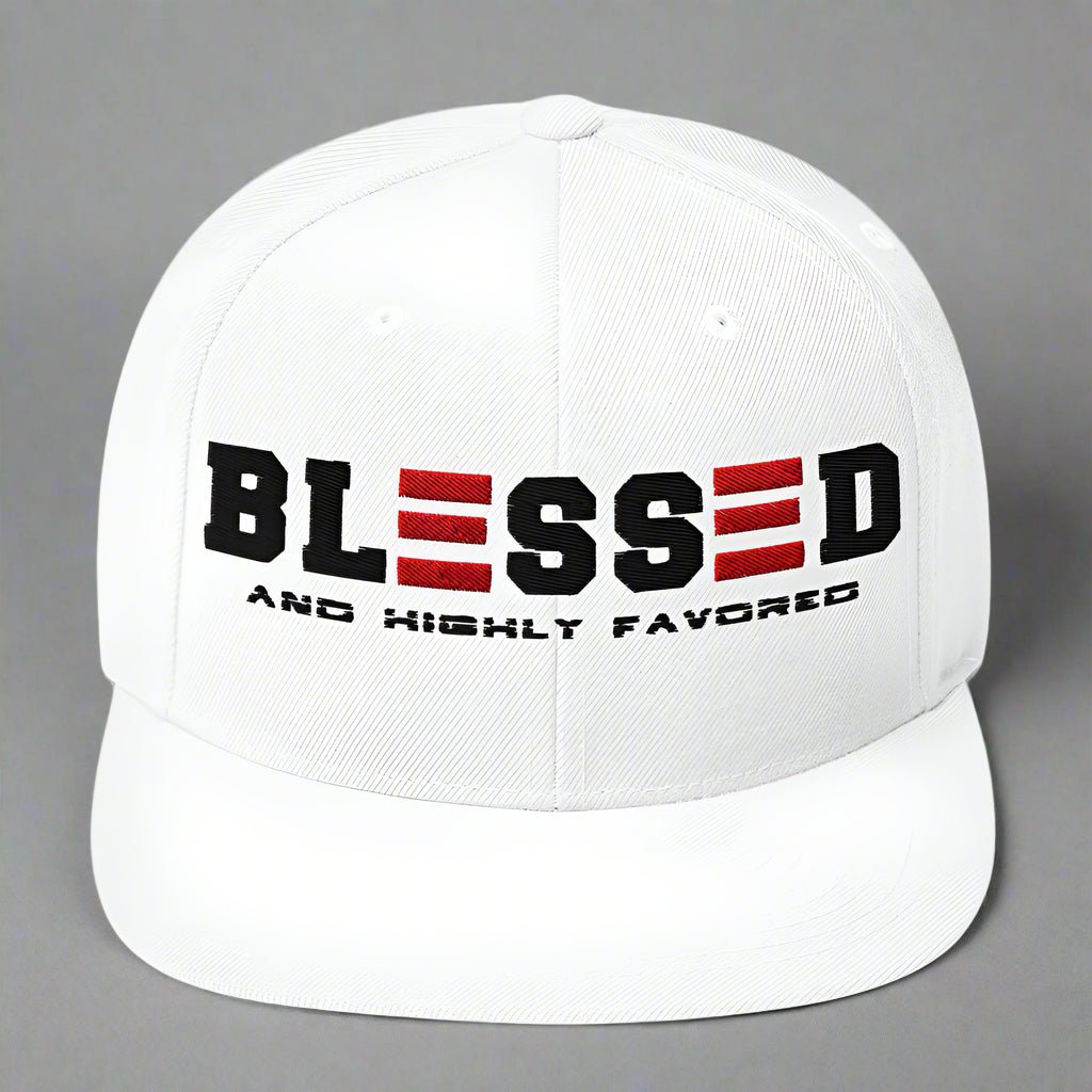 BLESSED and HIGHLY FAVORED SNAPBACK - ES Christian Wear
