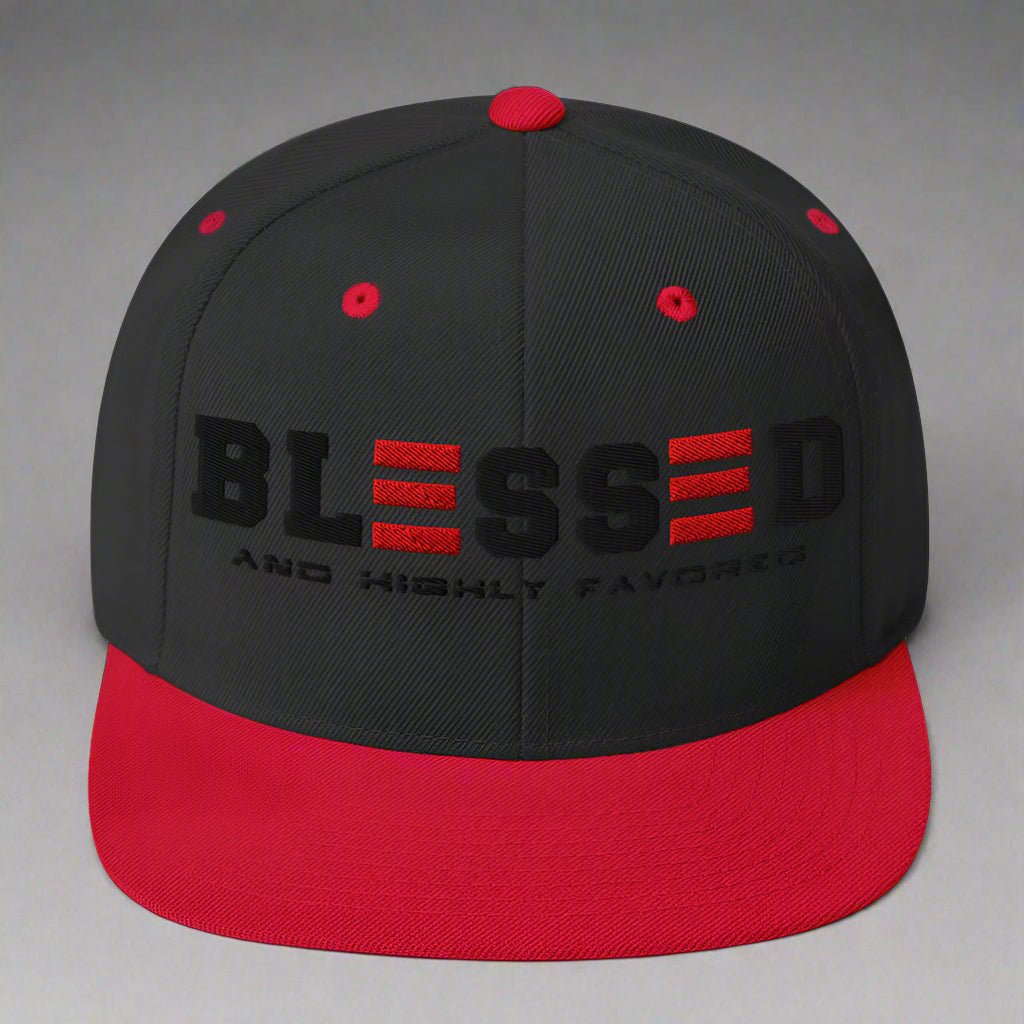 BLESSED and HIGHLY FAVORED SNAPBACK - ES Christian Wear