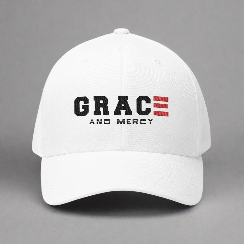 GRACE and MERCY CLOSE BACK STRUCTURED CAP EMBROIDERY - ES Christian Wear