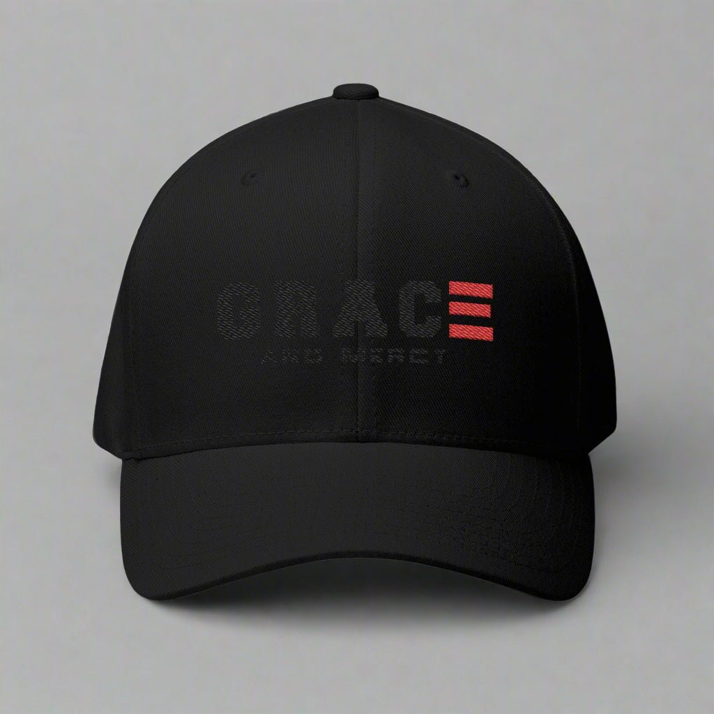 GRACE and MERCY CLOSE BACK STRUCTURED CAP EMBROIDERY - ES Christian Wear