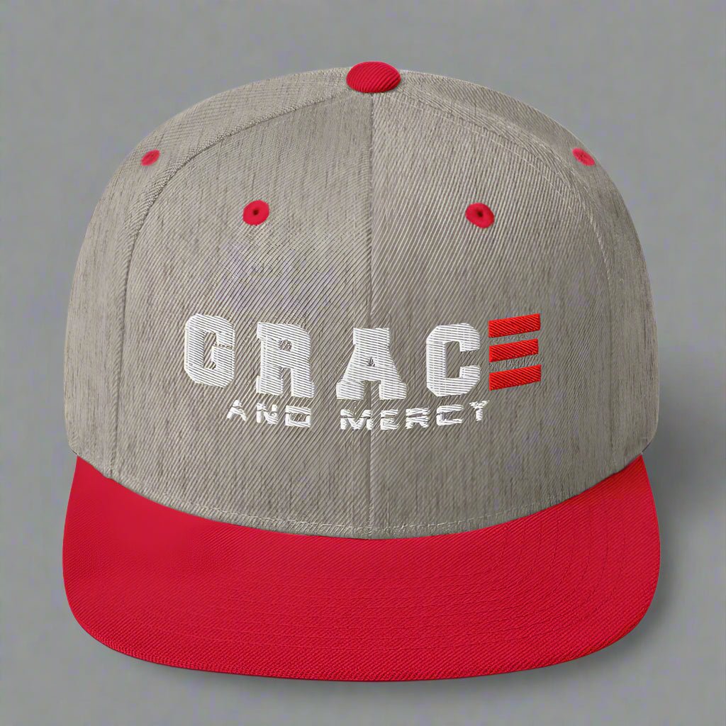 GRACE and MERCY SNAPBACK - ES Christian Wear