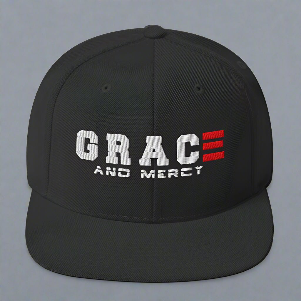 GRACE and MERCY SNAPBACK - ES Christian Wear