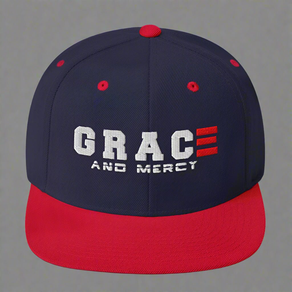 GRACE and MERCY SNAPBACK - ES Christian Wear