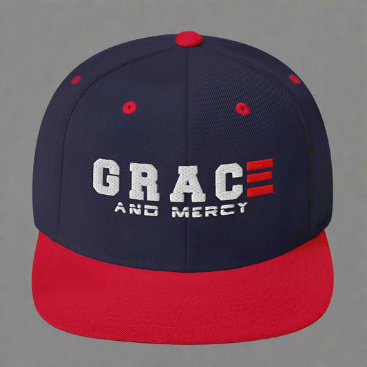 GRACE and MERCY SNAPBACK - ES Christian Wear