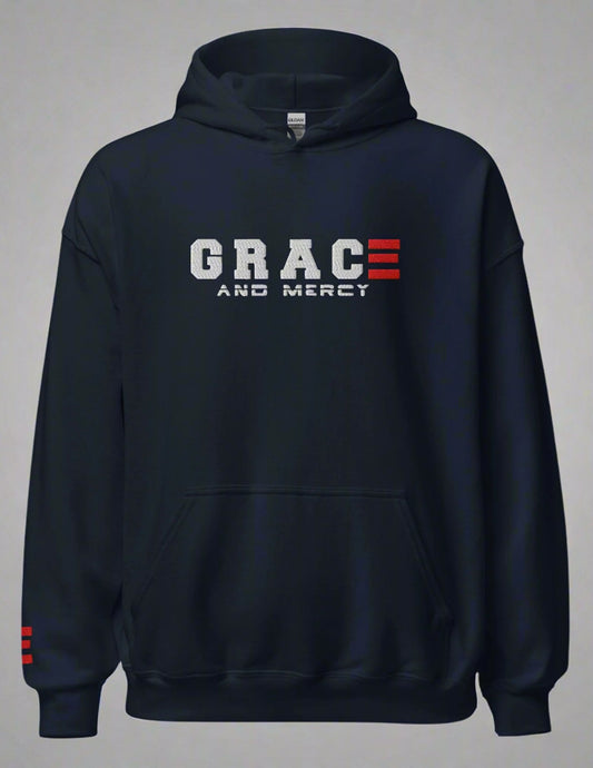 GRACE and MERCY UNISEX HOODIE - ES Christian Wear
