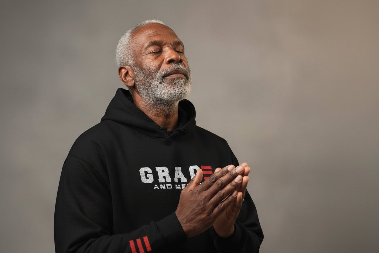 GRACE and MERCY UNISEX HOODIE - ES Christian Wear