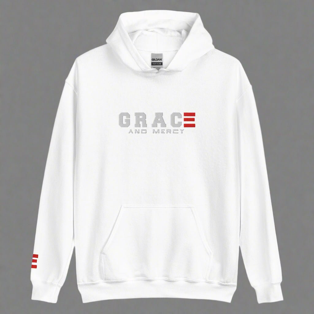 GRACE and MERCY UNISEX HOODIE - ES Christian Wear