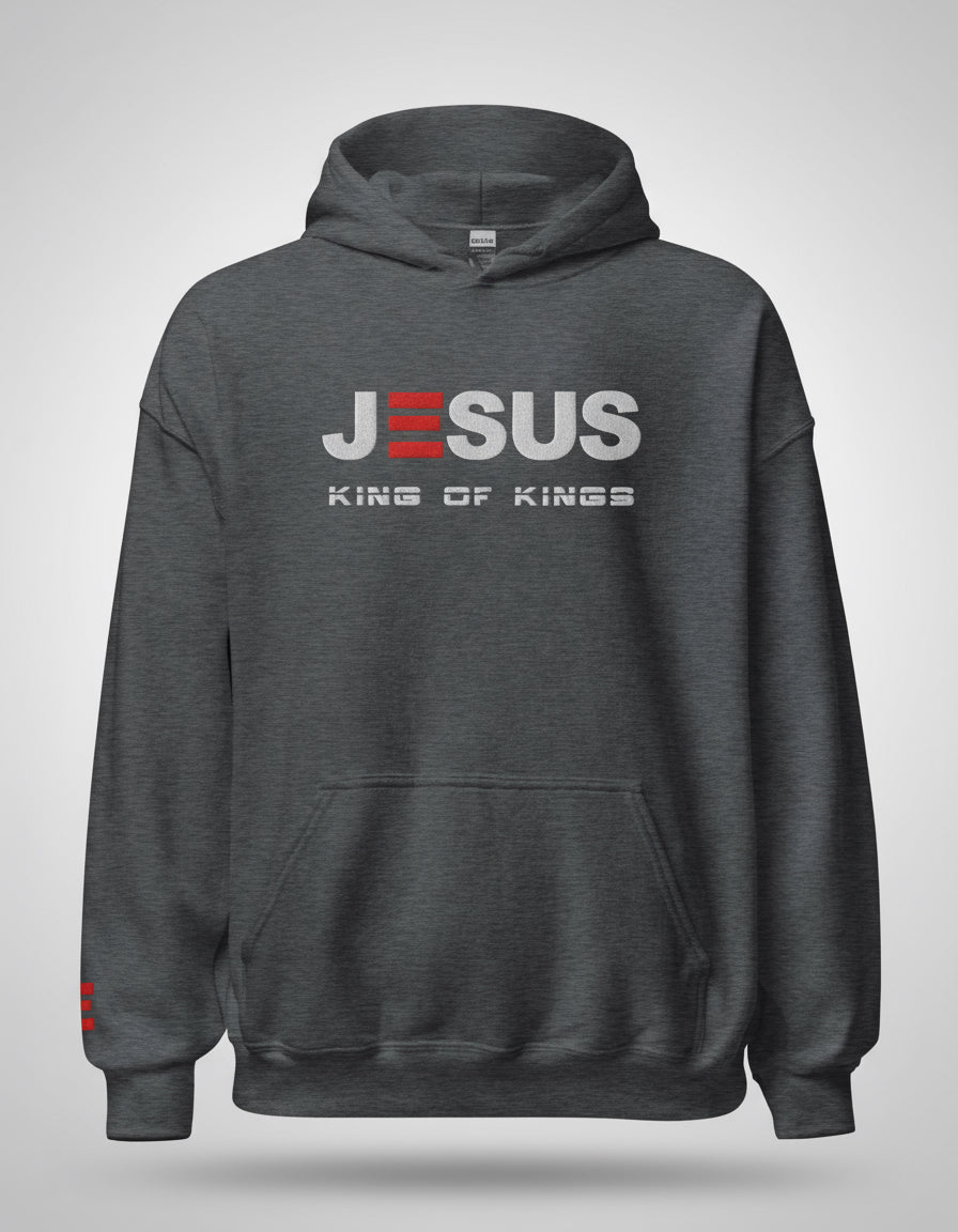 JESUS KING of KINGS UNISEX HOODIE - ES Christian Wear