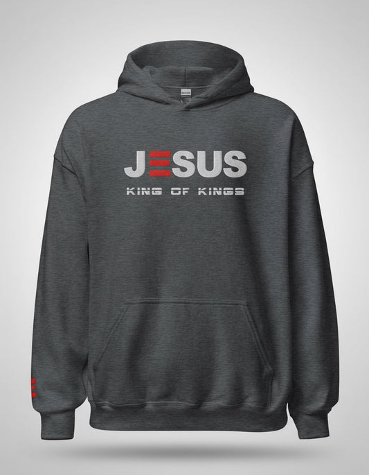 JESUS KING of KINGS UNISEX HOODIE - ES Christian Wear