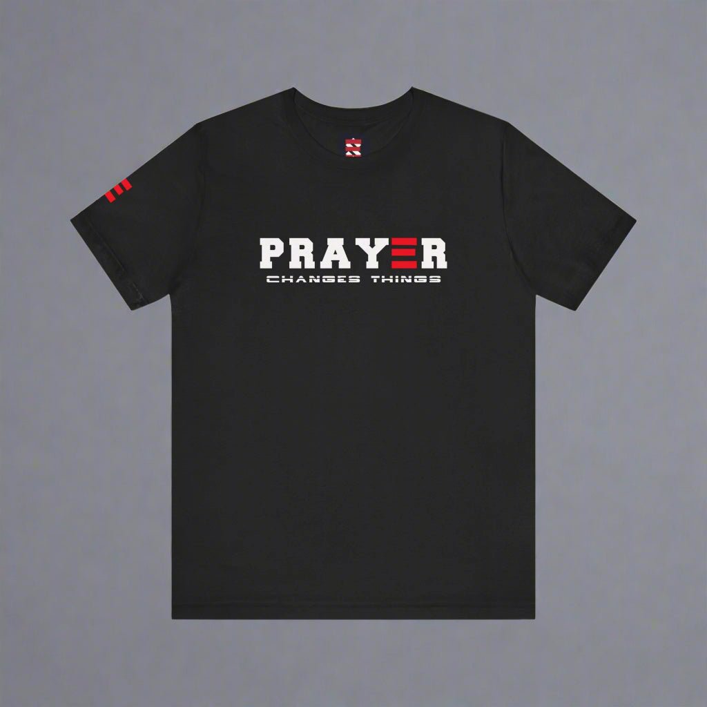 PRAYER CHANGES THINGS T - SHIRT - ES Christian Wear