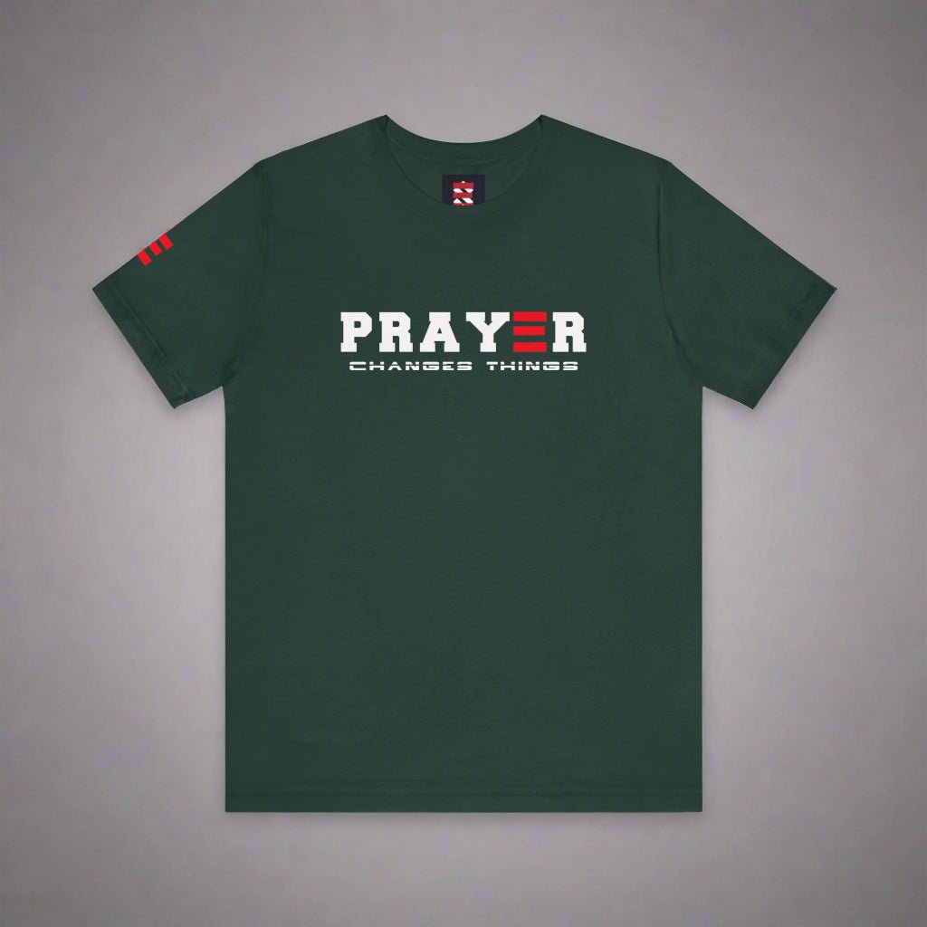 PRAYER CHANGES THINGS T - SHIRT - ES Christian Wear