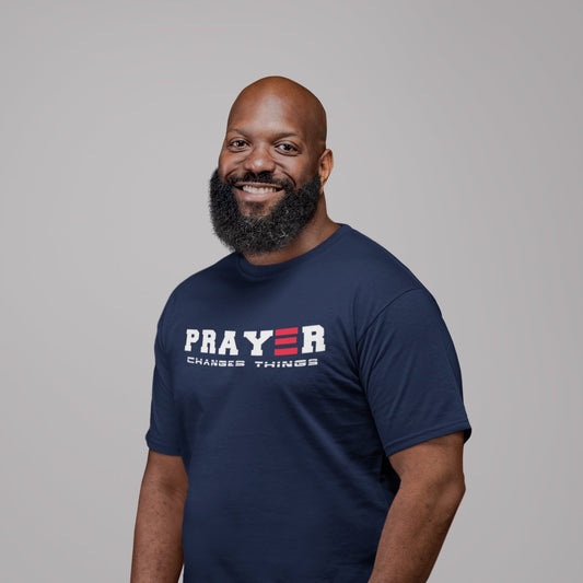 PRAYER CHANGES THINGS T - SHIRT - ES Christian Wear