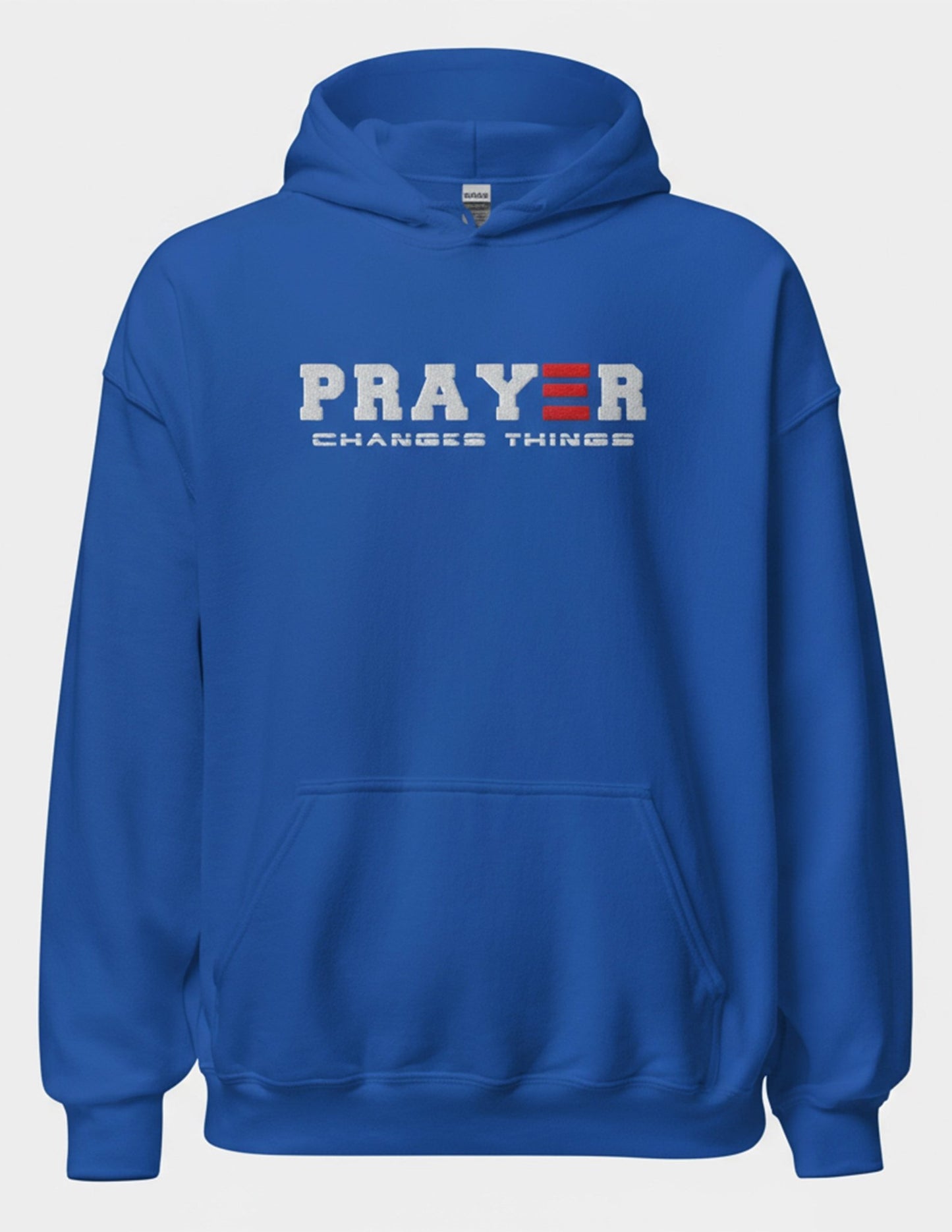Prayer Changes Things hoodie navy blue"