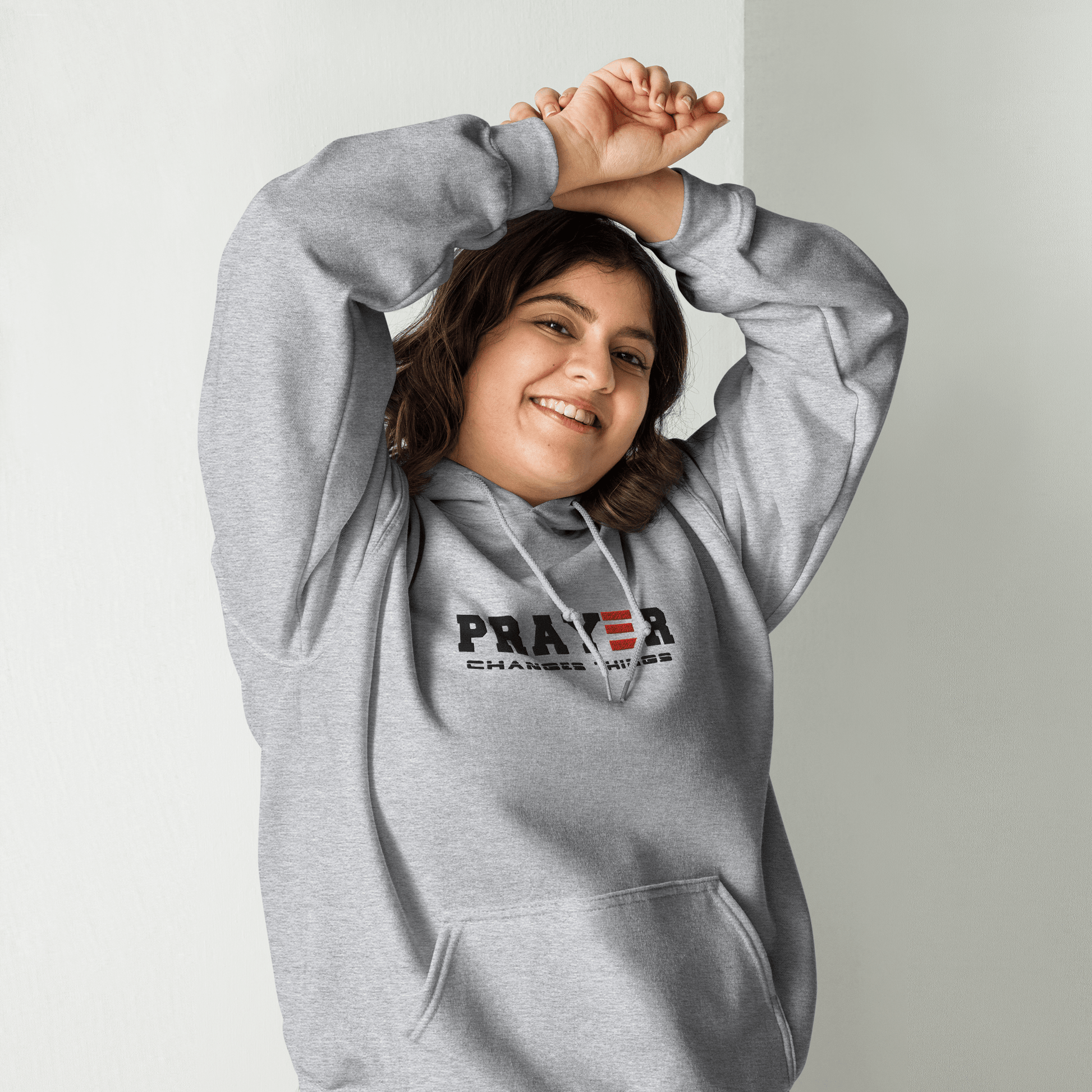 PRAYER CHANGES THINGS UNXSEX HOODIE - ES Christian Wear