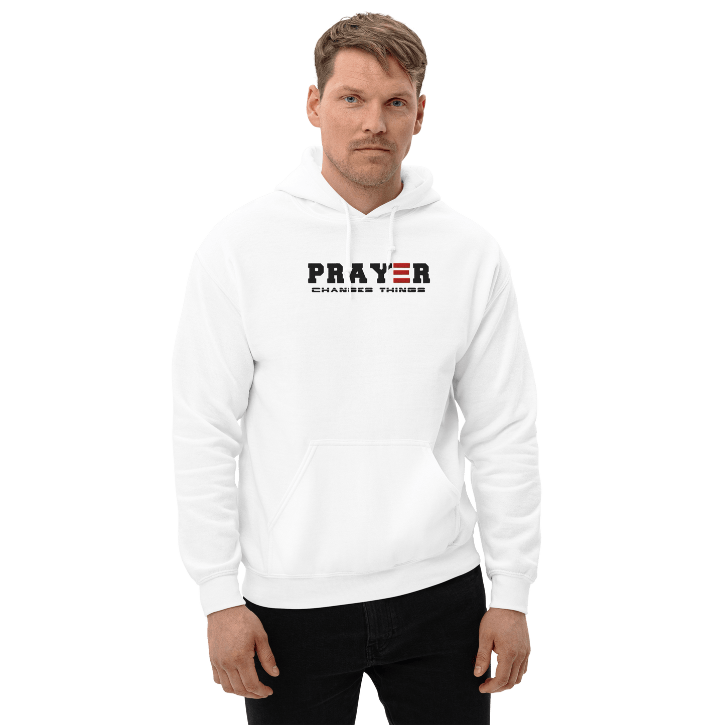 PRAYER CHANGES THINGS UNXSEX HOODIE - ES Christian Wear