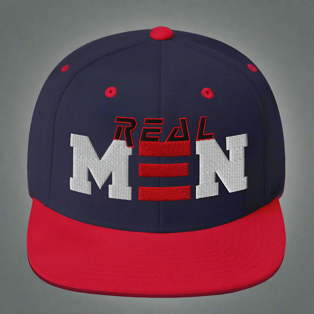REAL MEN SNAPBACK HATS - ES Christian Wear
