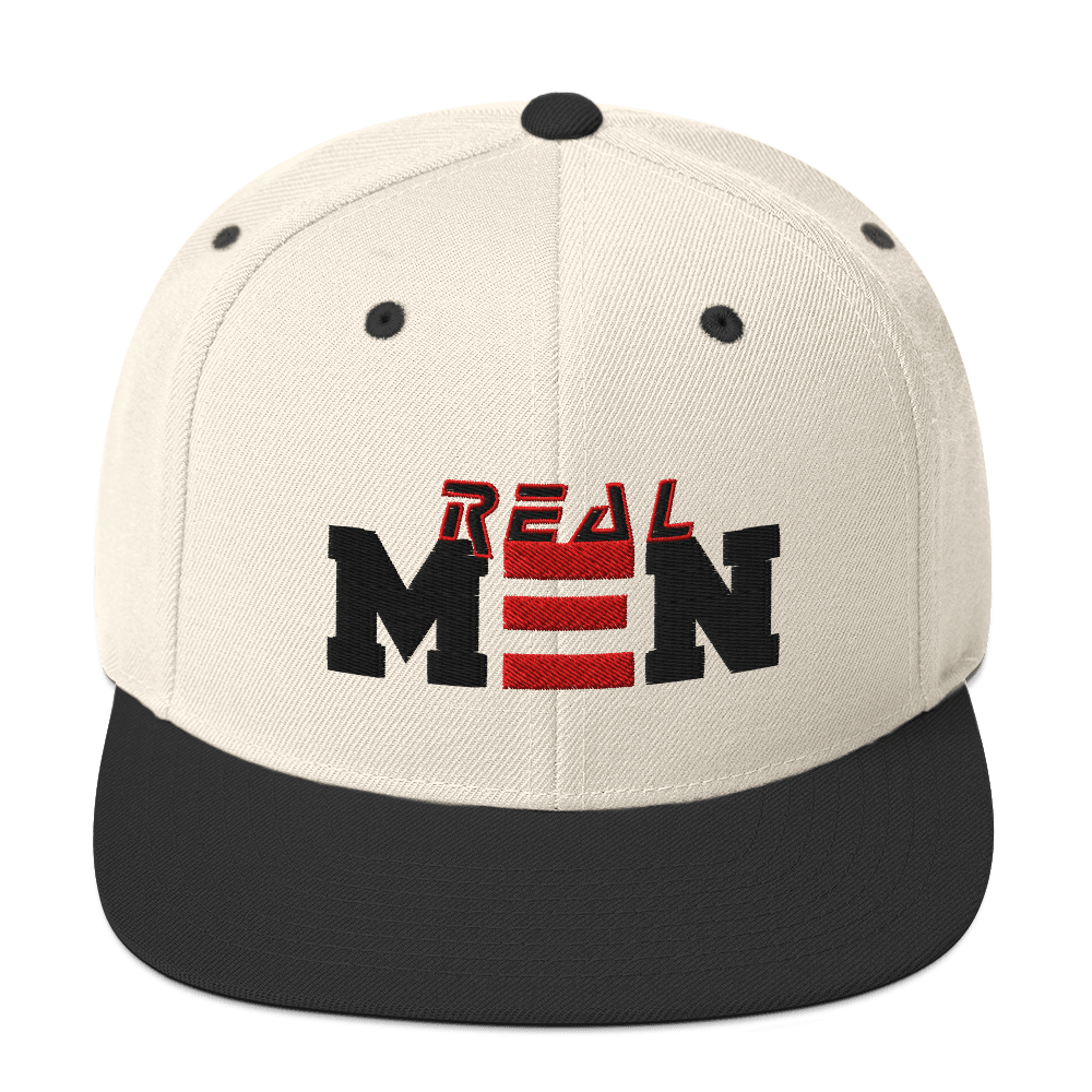 REAL MEN SNAPBACK HATS - ES Christian Wear
