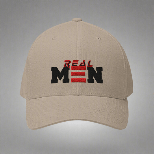 REAL MEN STRUCTURED TWILL CAP - ES Christian Wear