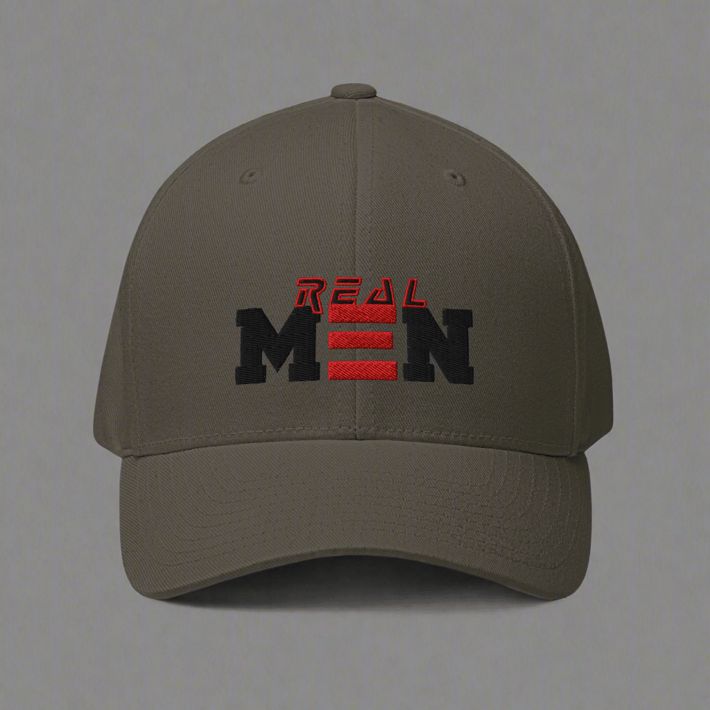 REAL MEN STRUCTURED TWILL CAP - ES Christian Wear