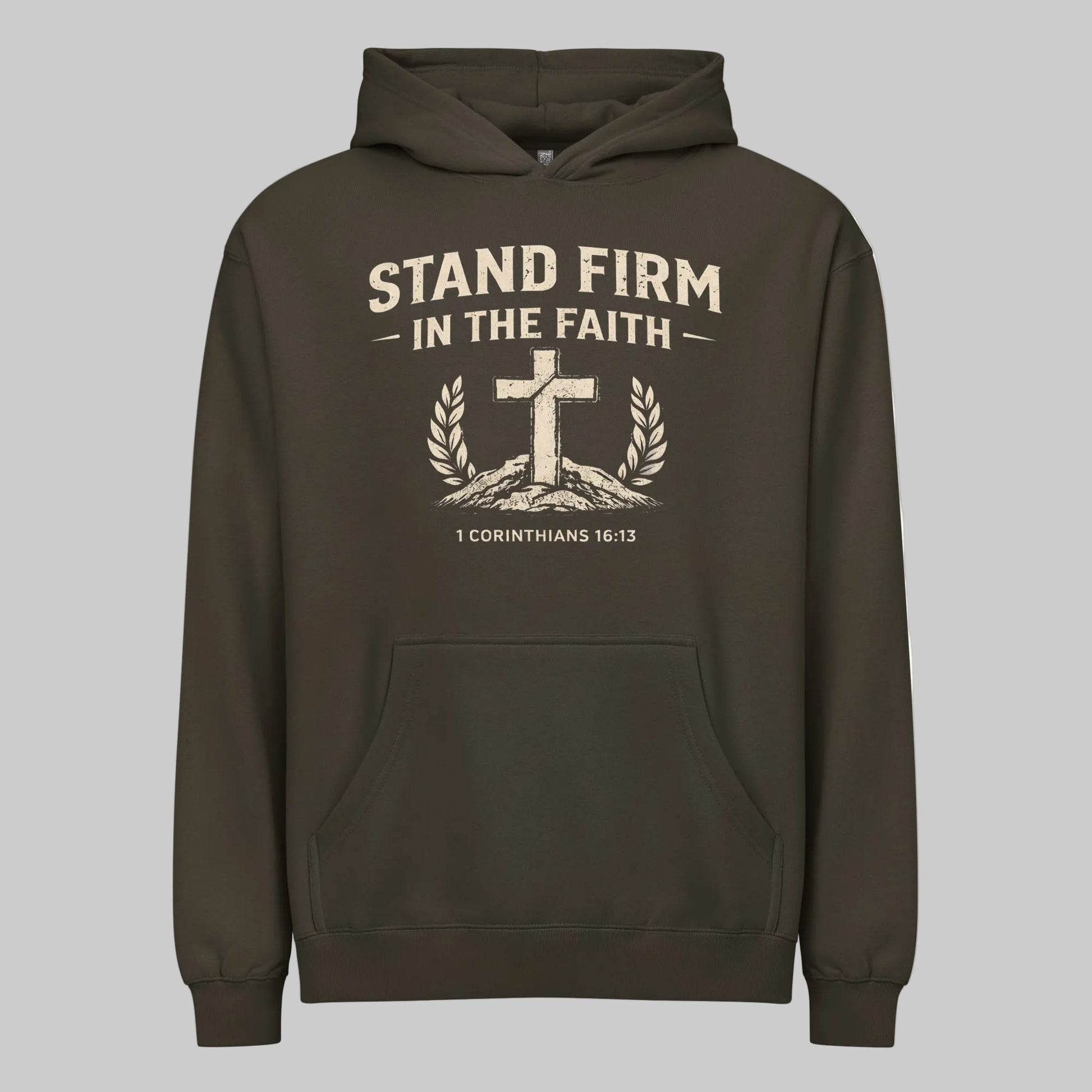STAND FIRM IN THE FAITH HOODIE - ES Christian Wear