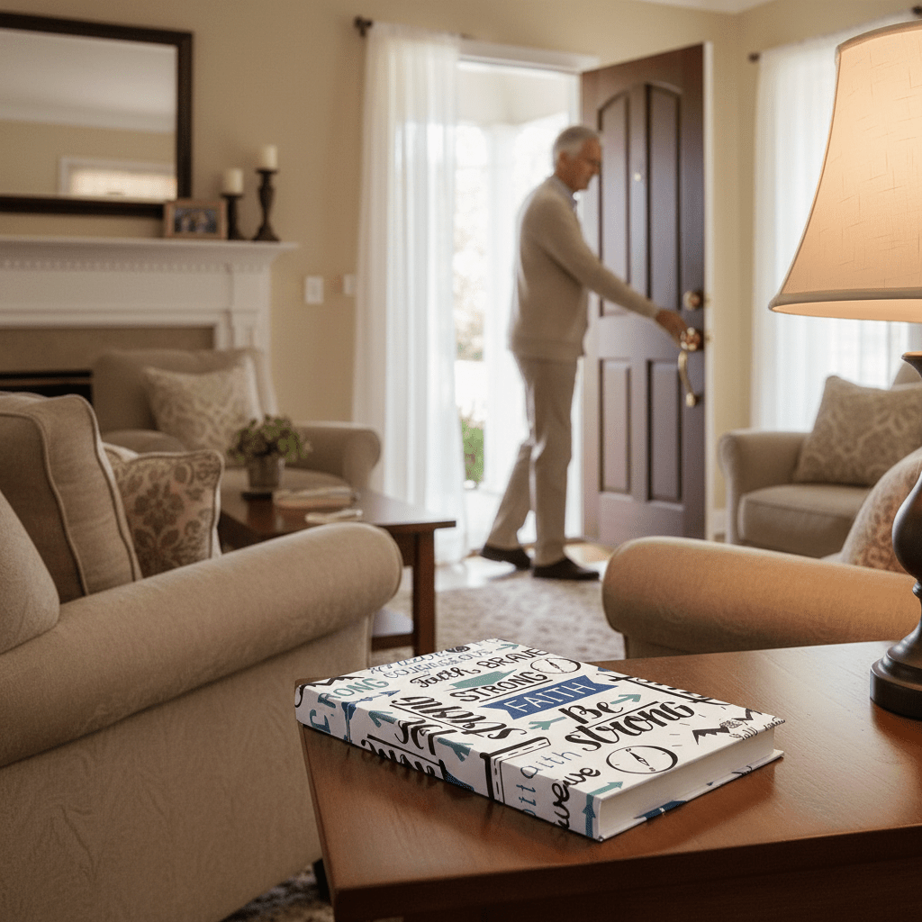 STRONG FAITH JOURNAL - HARDCOVER PRAYER & DEVOTIONAL NOTEBOOK - ES Christian Wear