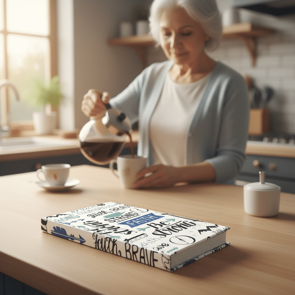 STRONG FAITH JOURNAL - HARDCOVER PRAYER & DEVOTIONAL NOTEBOOK - ES Christian Wear