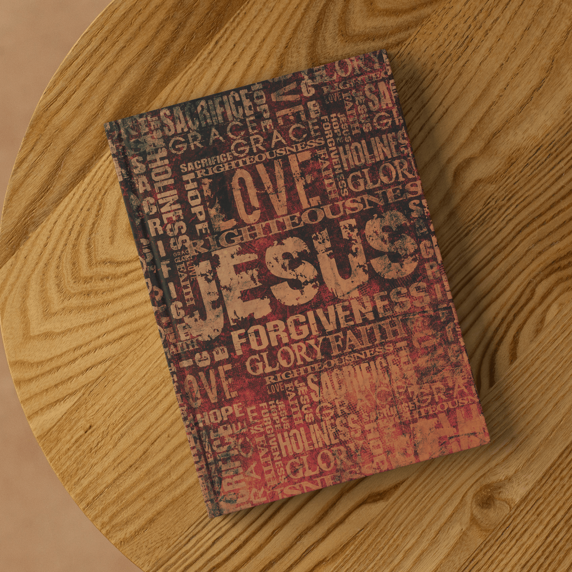 WALK WITH JESUS DEVOTIONAL HARDCOVER NOTEBOOK - JOURNAL - ES Christian Wear