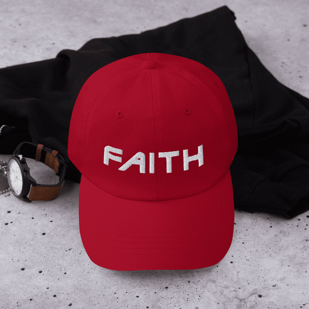 FAITH DAD HAT / SPIRITUAL DAD FAITH CAP - ES Christian Wear