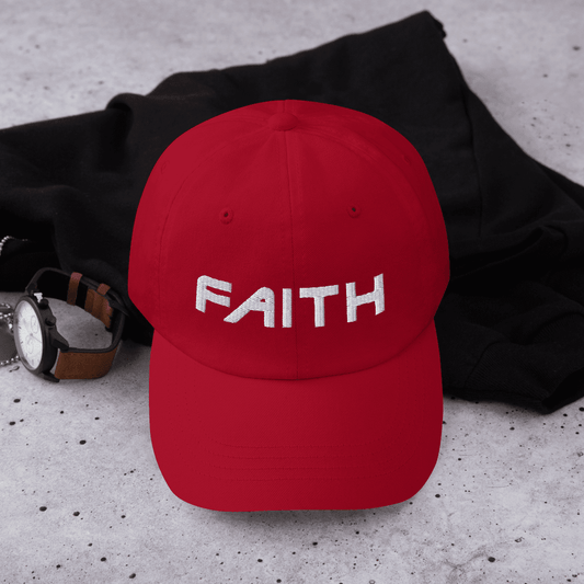 FAITH DAD HAT / SPIRITUAL DAD FAITH CAP - ES Christian Wear