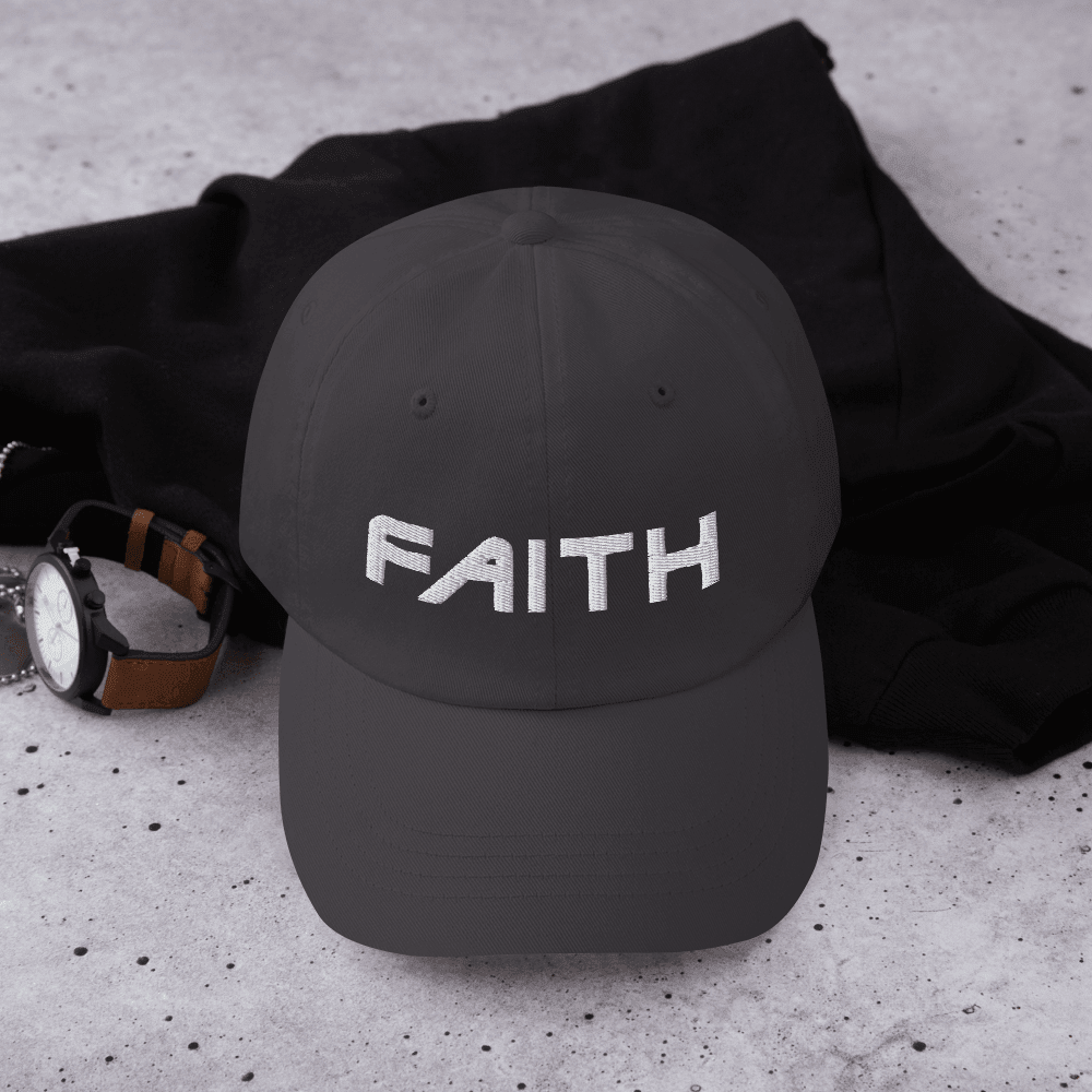 FAITH DAD HAT / SPIRITUAL DAD FAITH CAP - ES Christian Wear